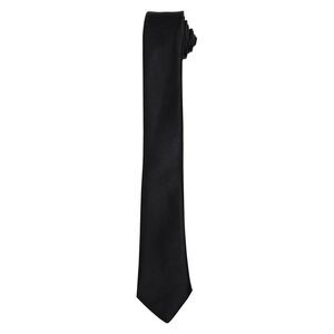 Premier Unisex Adult Slim Tie / Black